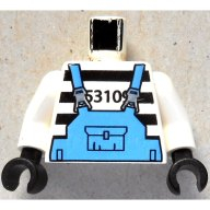 Lego tělo, bílá (4169045, 973pb0055c01)